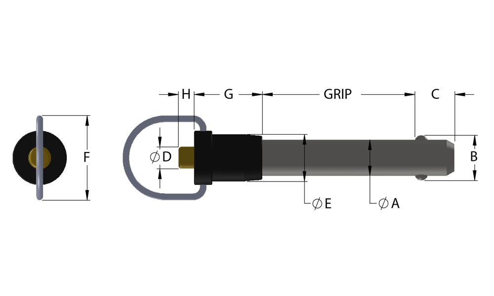 Ring Handle Pin