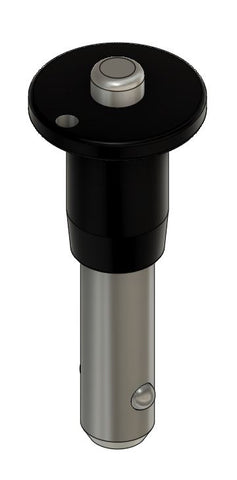 8mm speaker pin / black anodized handle / stainless steel one piece actuator spindle