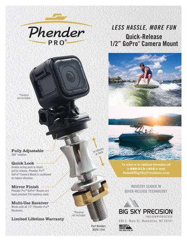 1/2" Phender Pro® camera mount