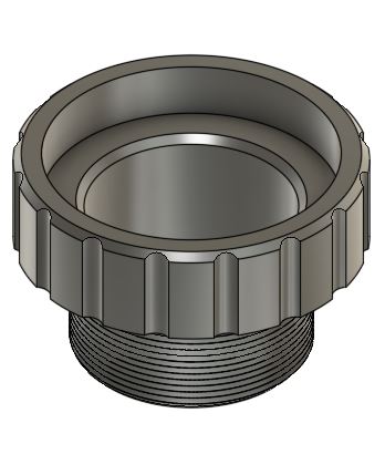Wheelchair coupling male